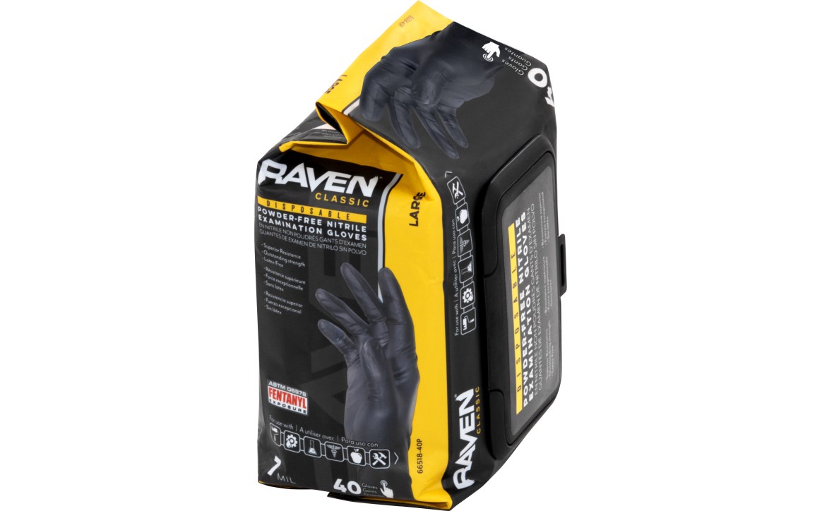 SAS Safety Group | Raven® Powder-Free Exam Grade Nitrile